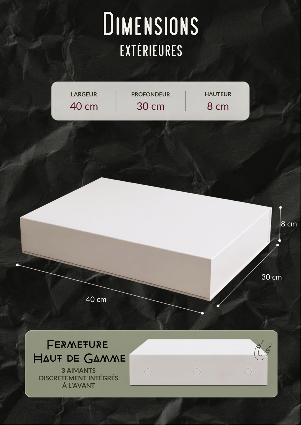** Prévente ** Coffret calendrier de l'avent évènement • 24 BOÎTES INTÉRIEURES • 10 FORMATS • 7,5 CM DE PROFONDEUR