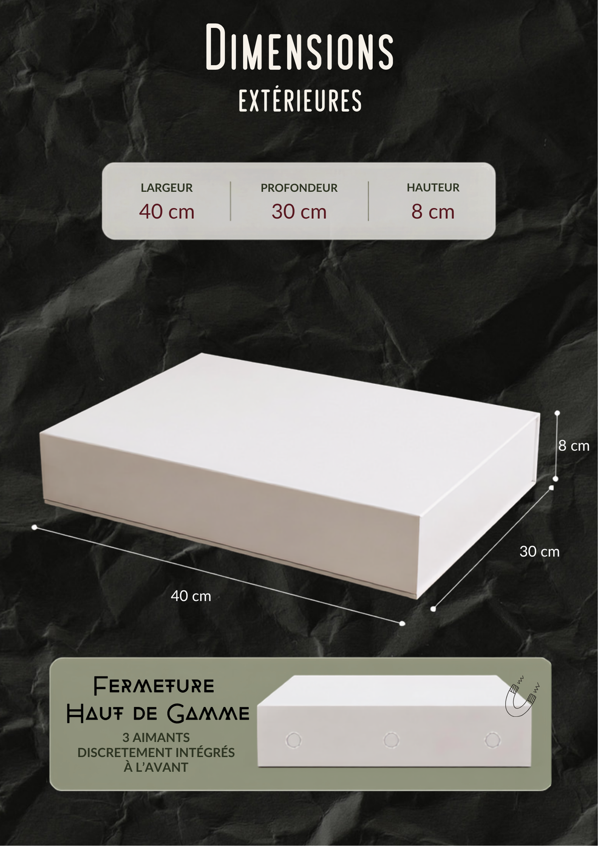 ** Prévente ** Coffret calendrier de l'avent évènement • 24 BOÎTES INTÉRIEURES • 10 FORMATS • 7,5 CM DE PROFONDEUR